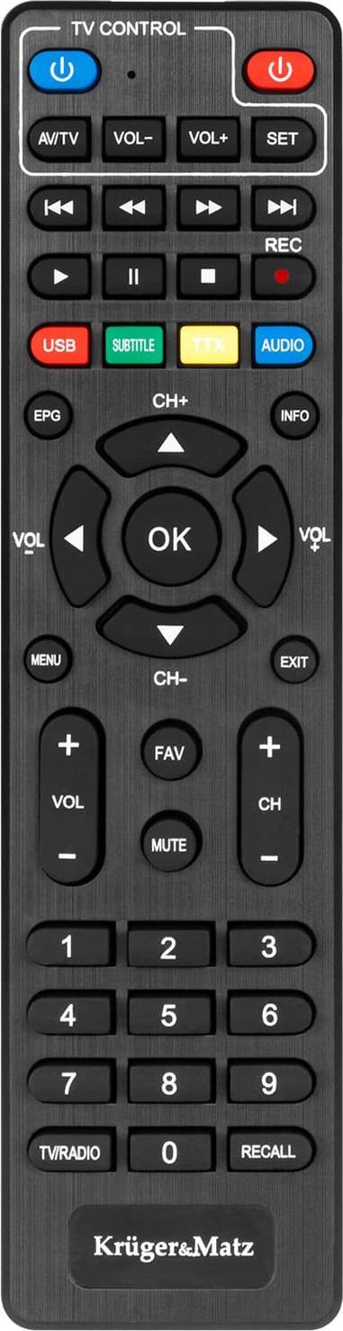 Pilot RTV Cabletech Pilot do tunera Kruger&Matz KM0550