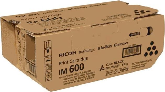 Toner Ricoh 418478 Black Oryginał (037027)