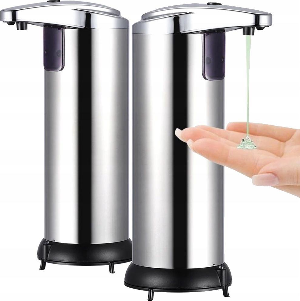 Dozownik do mydła Logit AUTOMATYCZNY DOZOWNIK MYDŁA SREBRNY 1101