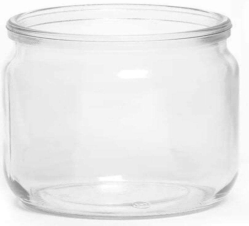 GLASS JARS WITHOUT LID 500ML OKKO 15PCS