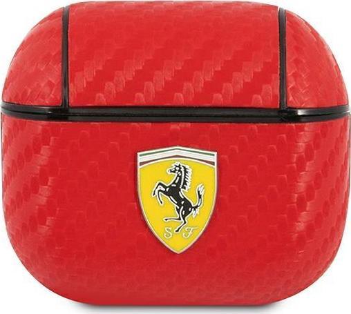 Ferrari Ferrari FESA3CARE AirPods 3 cover czerwony/red On Track PU Carbon () - FER000515