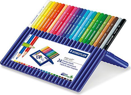 Staedtler Kredki 24 kolory Ergosoft