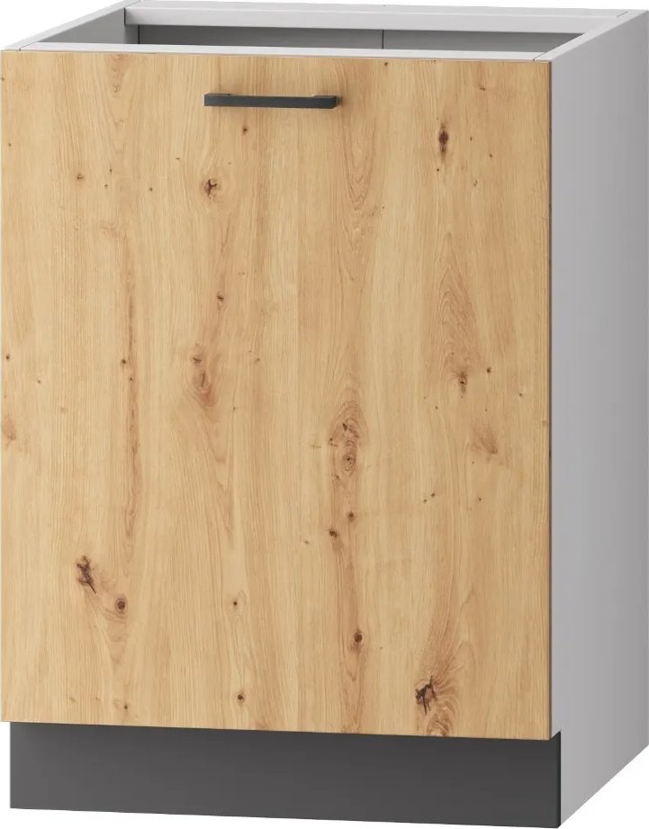 Szafka kuchenna stojąca 60 CLARA D60 P/L dąb STOLKAR