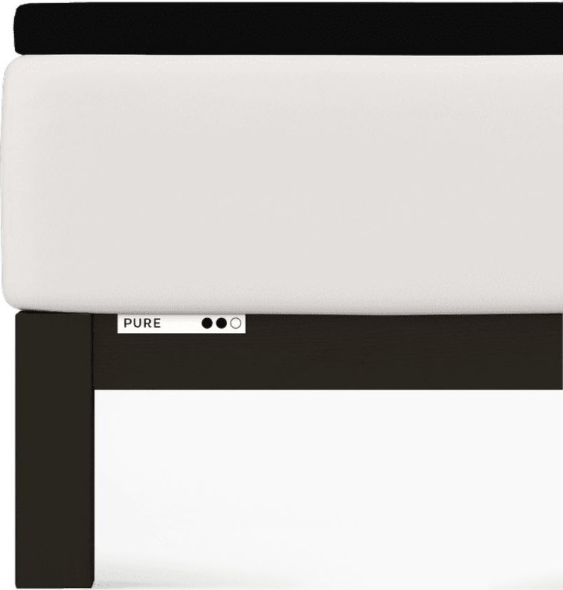 Schlaf-Gut Prześcieradło Schlafgut Pure Topper 90x190-100x22 Off Black 799 - S