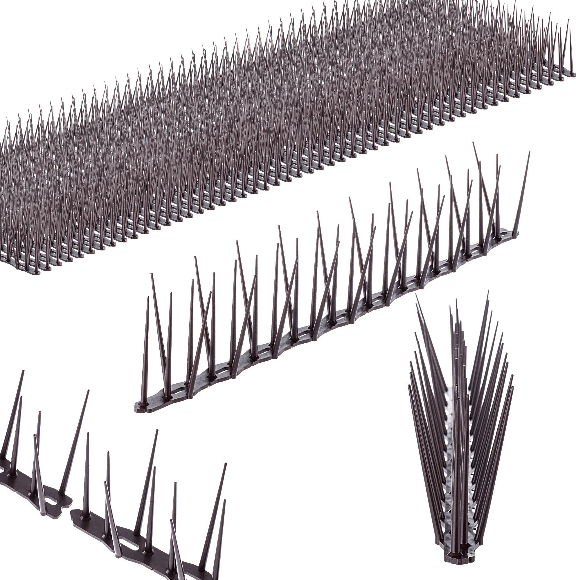Kadax 50x kolce Na Ptaki Przeciw Ptakom Nierdzewne Wysokie 24,25m Bezpieczne