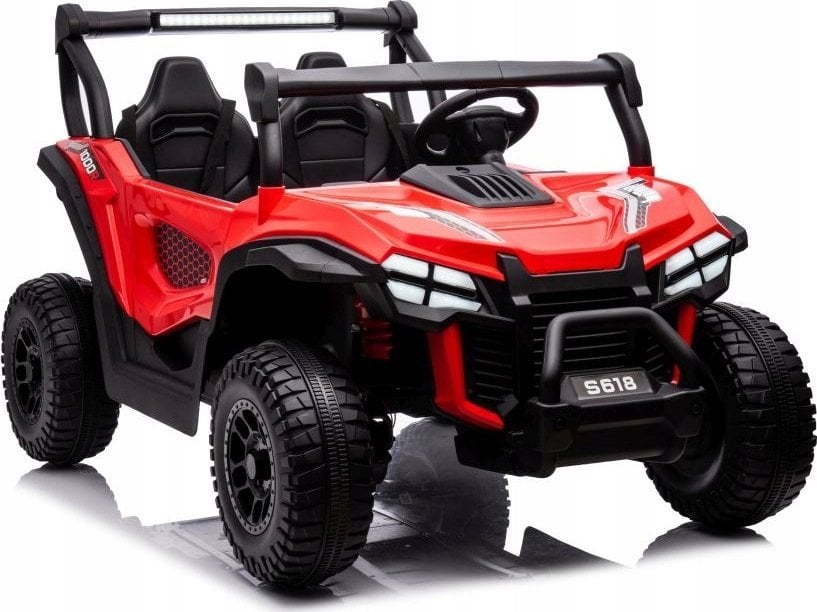 Lean Cars Auto Na Akumulator S618 Czerwone 4x4