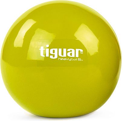 Tiguar Piłka do ćwiczeń Heavy Ball Tiguar żółta r. uniw (tiguar52)