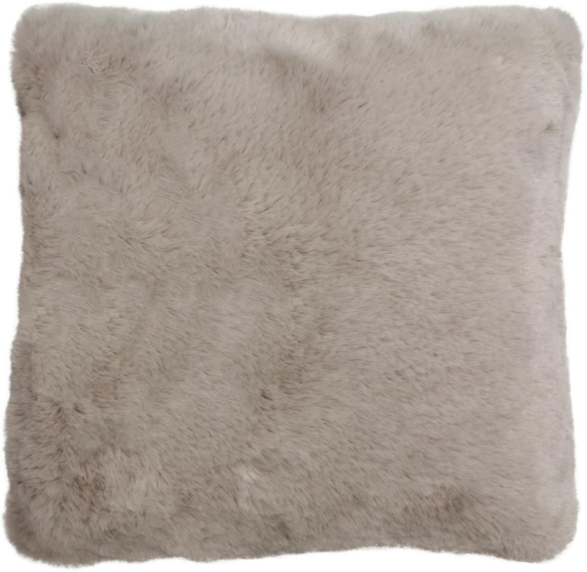 vidaXL Poszewka dekoracyjna futro OSLO 40x40 taupe