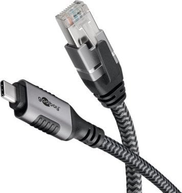 Kabel USB Goobay USB-C - RJ-45 15 m Czarny