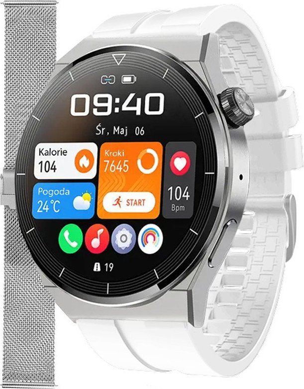 Smartwatch Enter SAT.111.532.1411-SET Biały