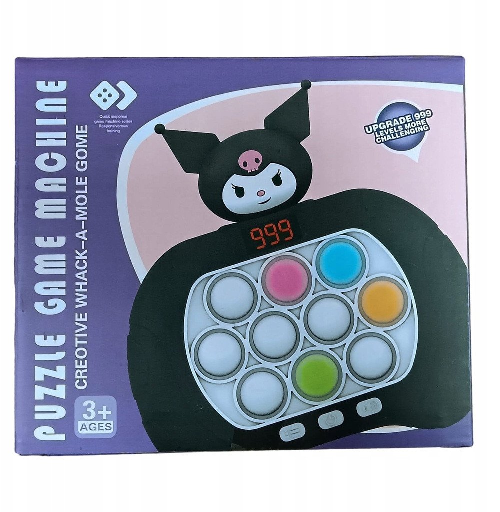 Zabawka Sensoryczna / Gra Zręcznościowa / Pop It / Kuromi / Elektroniczna