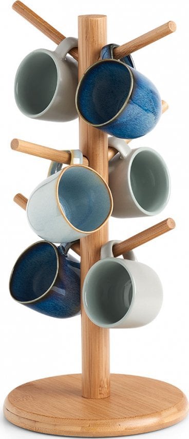 Zeller Stojak wieszak na kubki i filiżanki, Ø 16 x 34 cm