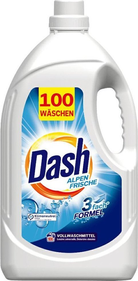 DASH Płyn do prania DASH Alpen Frische 100 prań 5 l