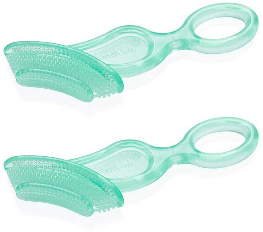 Brush-Baby Chewable toothbrush gryzak dla dzieci 10-36m 2szt.
