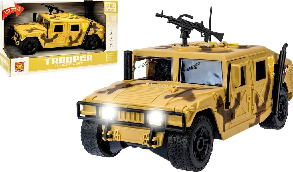 HAMMER AUTO WOJSKOWE Z KARABINEM ŚWIATŁO DŹWIĘK