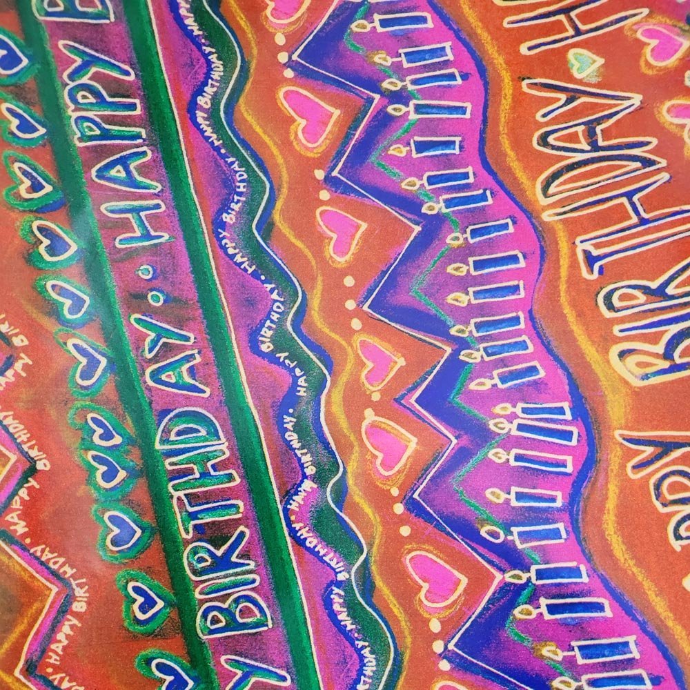 Fastima Papier do pakowania prezentów 57cmx2m 2m551 czerwone wzory