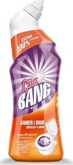 Cillit Bang Żel do toalet Kamień i brud 750ml