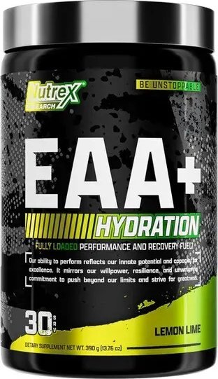 Nutrex - EAA + Hydration, Lemon Lime, Proszek 390g
