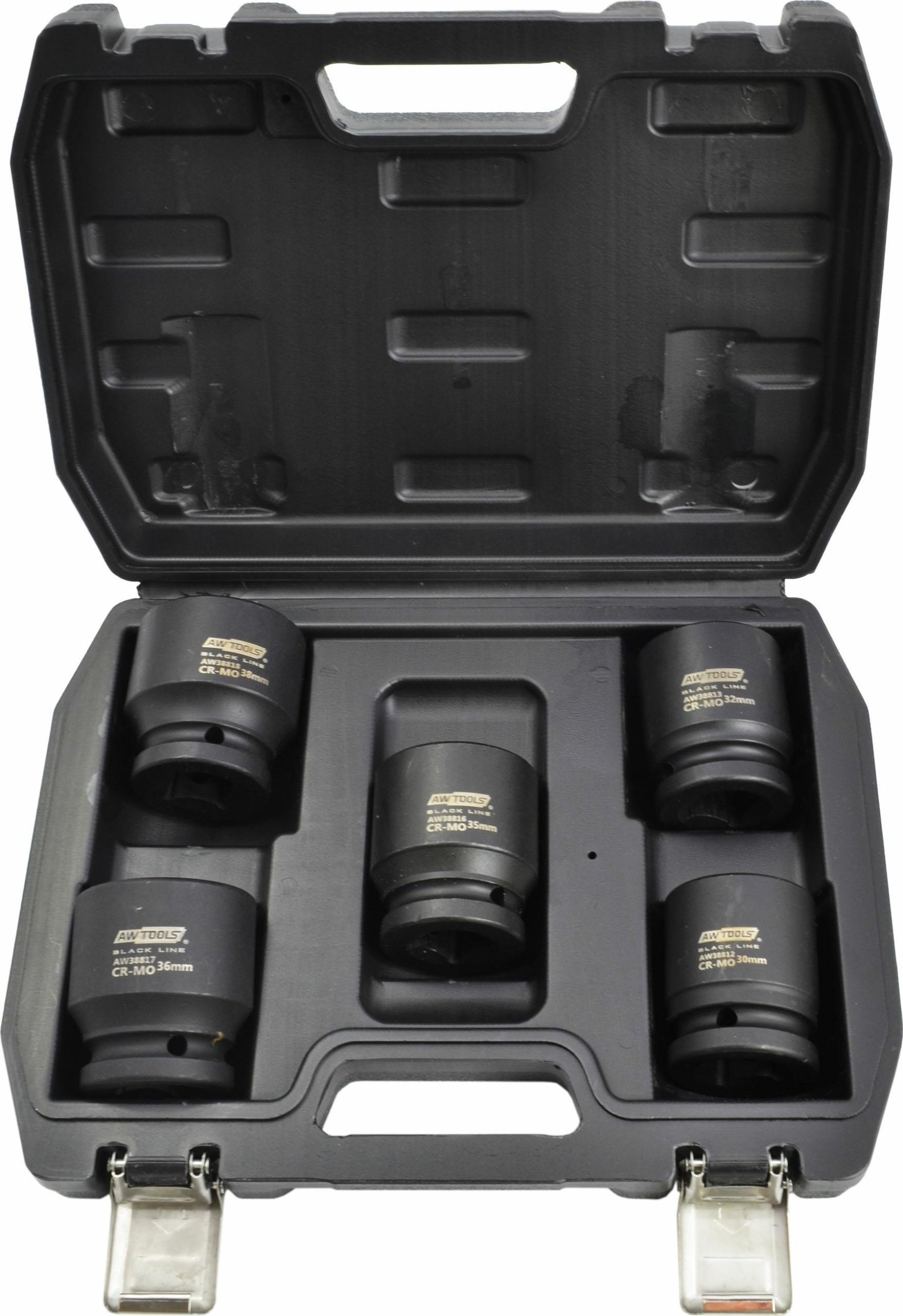 AWTools AWTOOLS ZESTAW NASADEK UDAROWYCH 3/4" 5cz. BLACK LINE