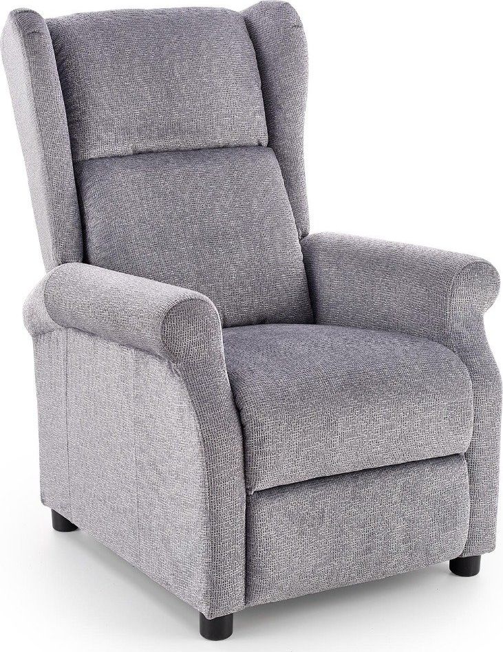 Halmar Fotel rozkładany masujący AGUSTIN M szary