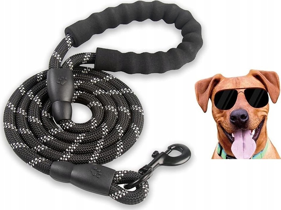 Korbi SMYCZ DLA PSA KOTA ODBLASKOWA MOCNA 2M METRY