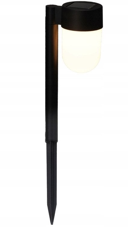 Solarna lampka ogrodowa na paliku z regulowaną wysokością