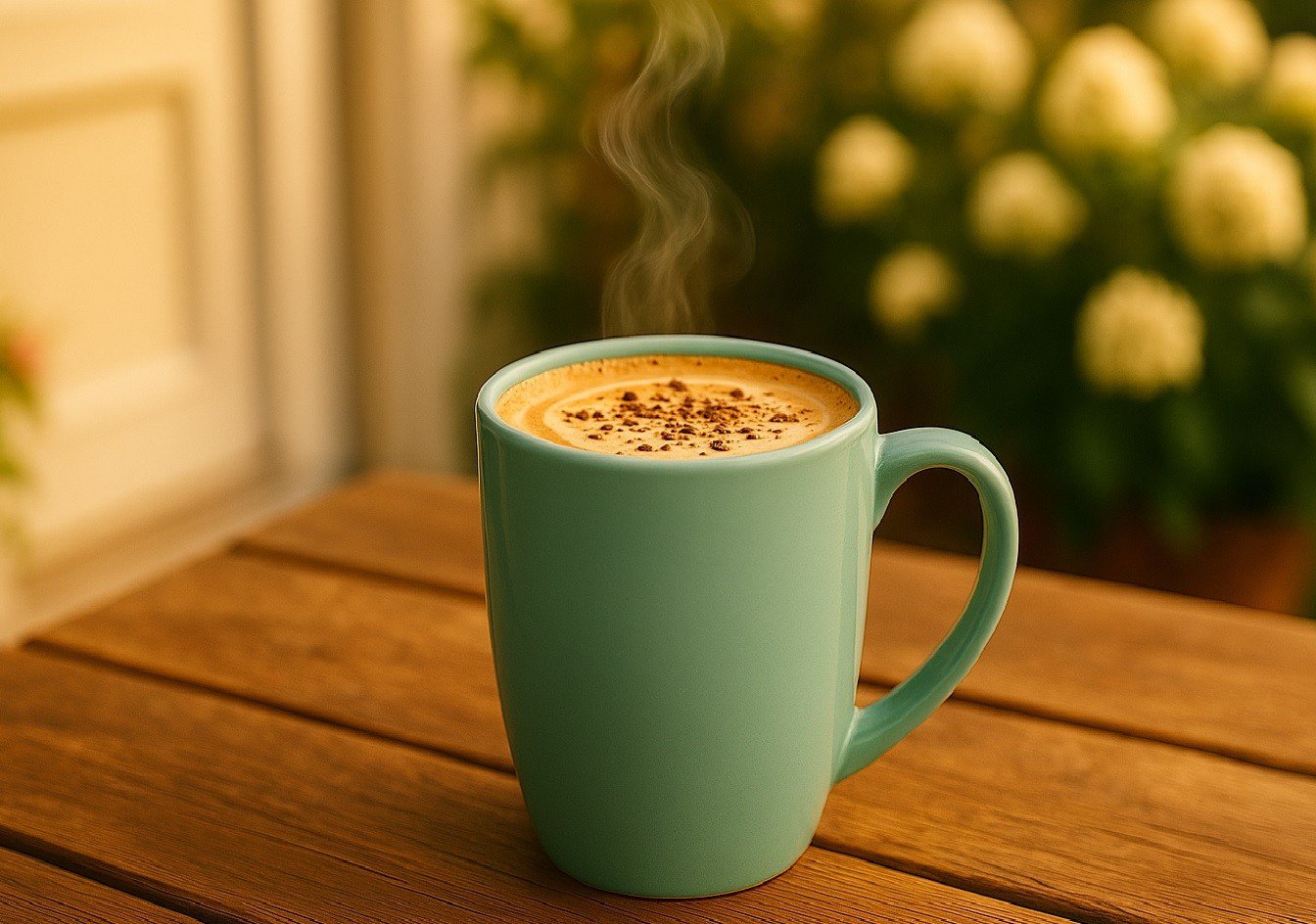 Kubek ceramiczny 300 ml miętowy