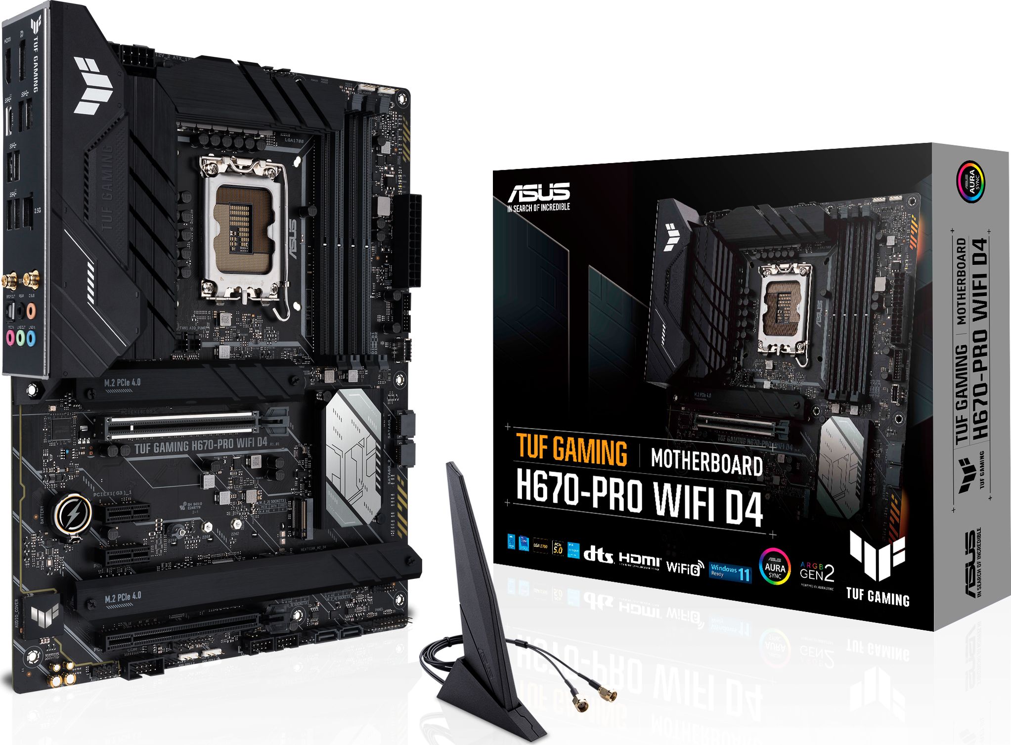 Płyta główna Asus TUF GAMING H670-PRO WIFI D4