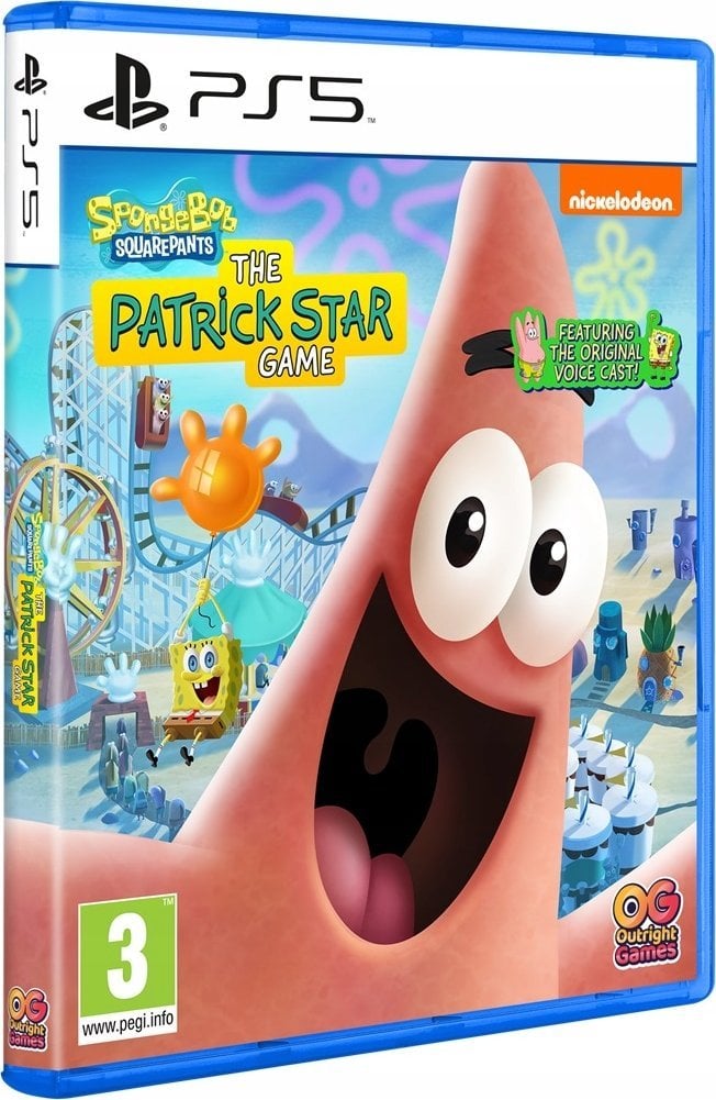 Gra PlayStation 5 Spongebob Kanciastoporty: Gra Patryka Rozgwiazdy