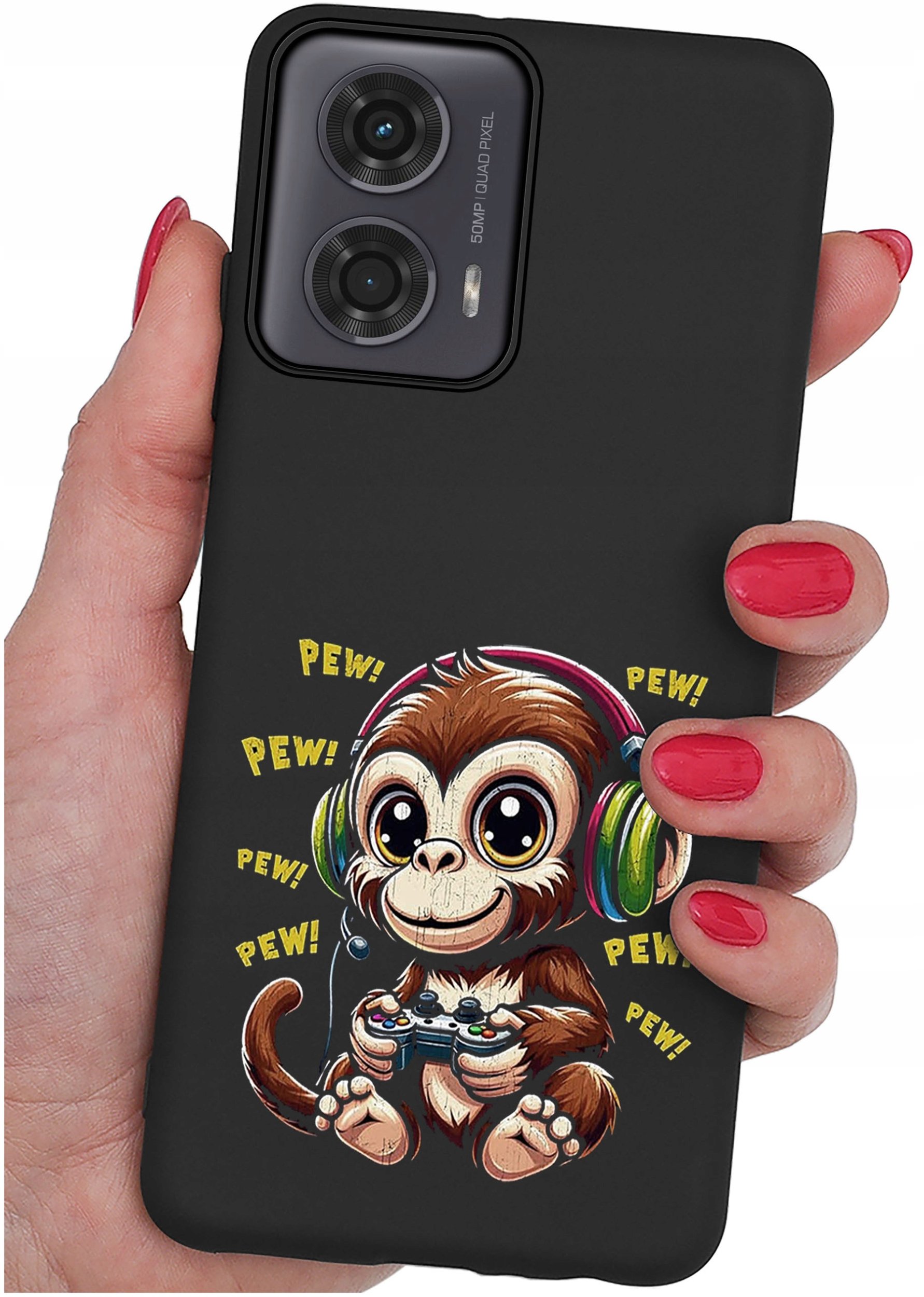 Etui do Motorola Moto G24 |G24 POWER |G04 |E14 WZORY |SILIKONOWE MATT SZKŁO