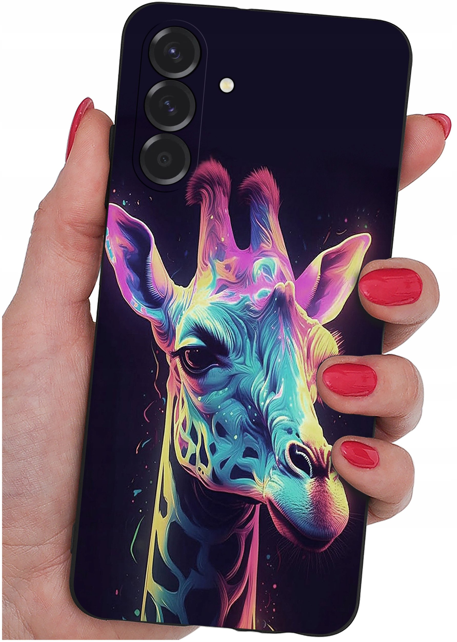 ETUI do Samsung A26 5G | WZORY | SILIKONOWE MATT CASE + SZKŁO 9H