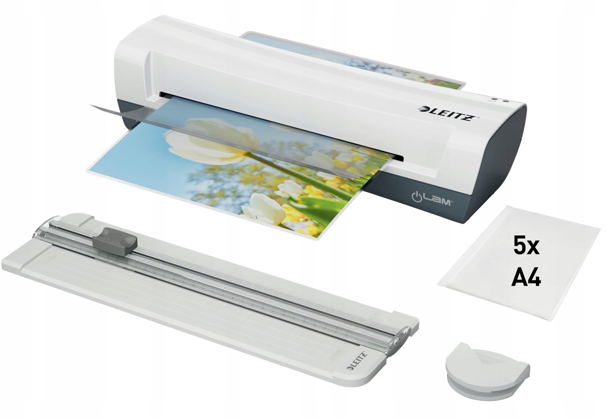 L:Laminator Set iLam Home A4 EU white