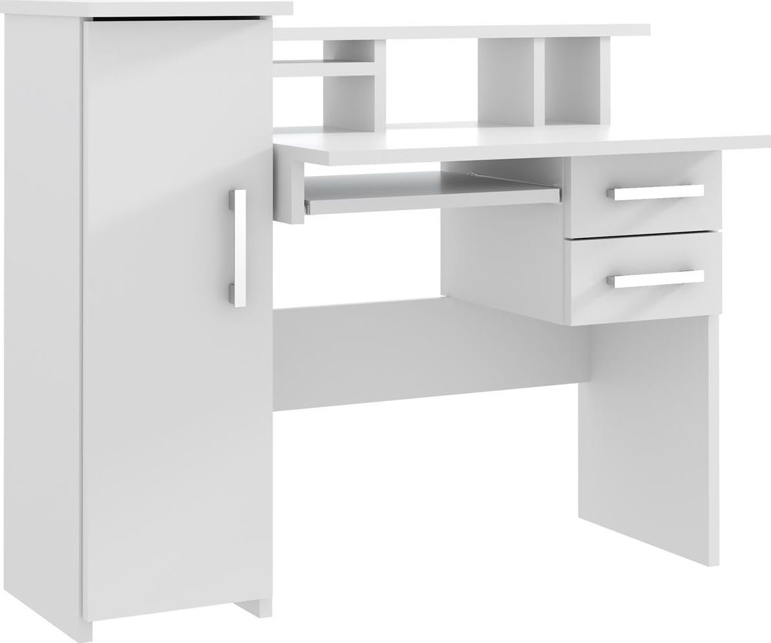 Biurko Meblowa 1 Aldona 2 Białe 115 cm x 55 cm