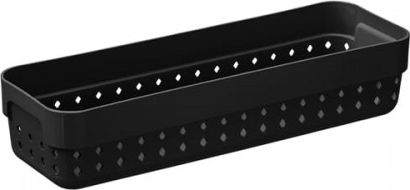 Plast Team Koszyk Organizer Seoul Średni Czarny PlastTeam