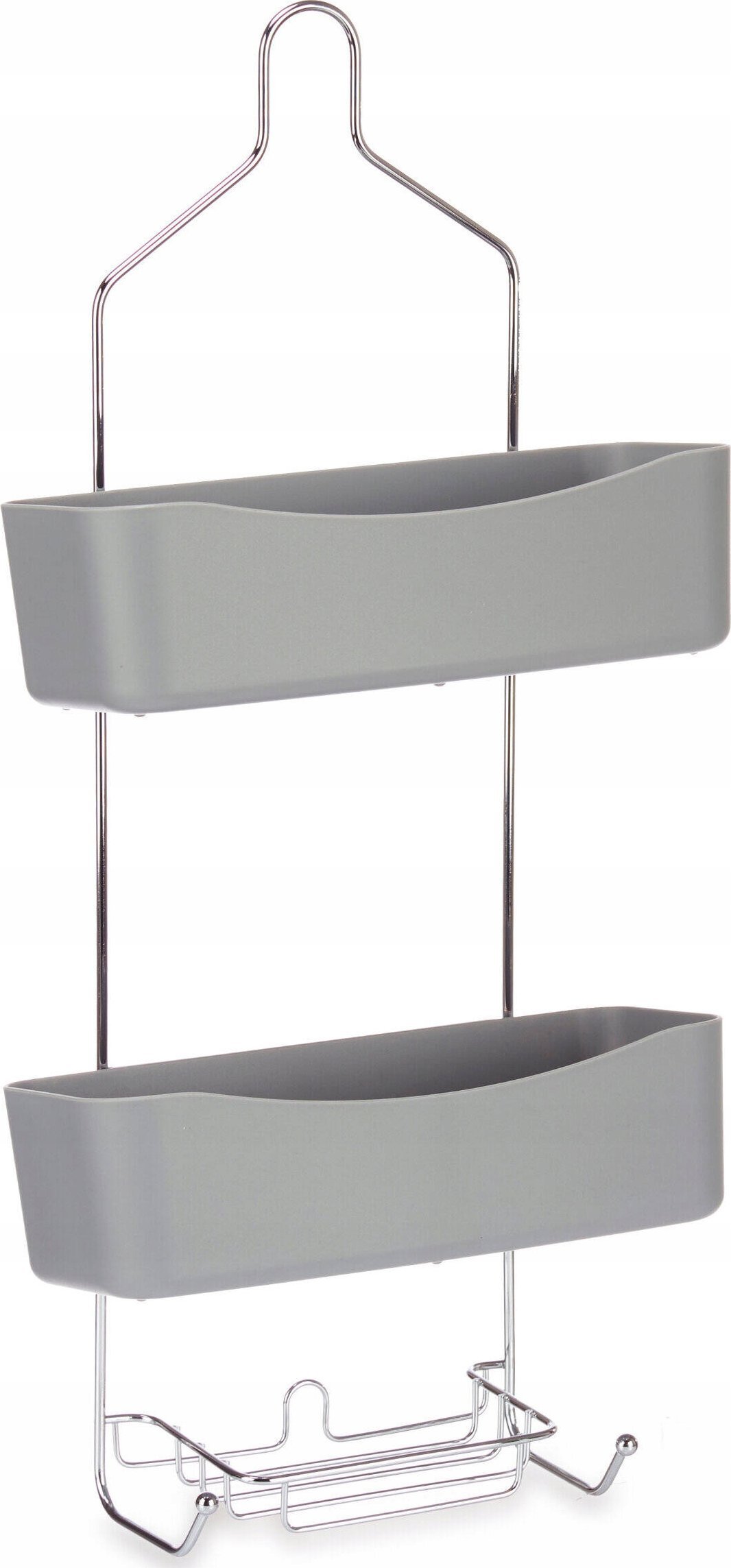 Koszyk prysznicowy Berilo Koszyk pod prysznic bez wiercenia BENNA, 14 x 28 x 60 cm