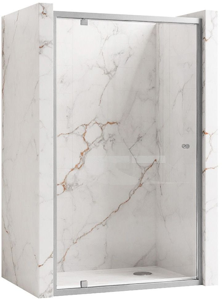 Drzwi prysznicowe Rea Primo Swing 100 Chrom