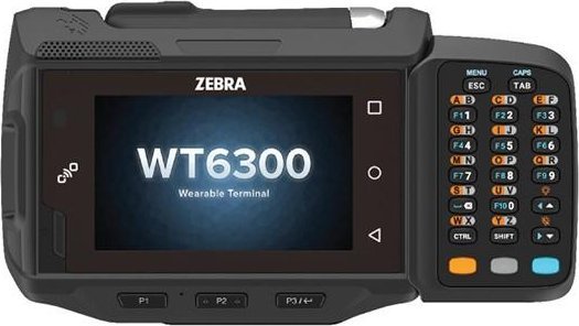Czytnik kodów kreskowych Zebra Zebra WT6300 terminal 8,13 cm (3.2") 800 x 480 px Ekran dotykowy 256 g Czarny