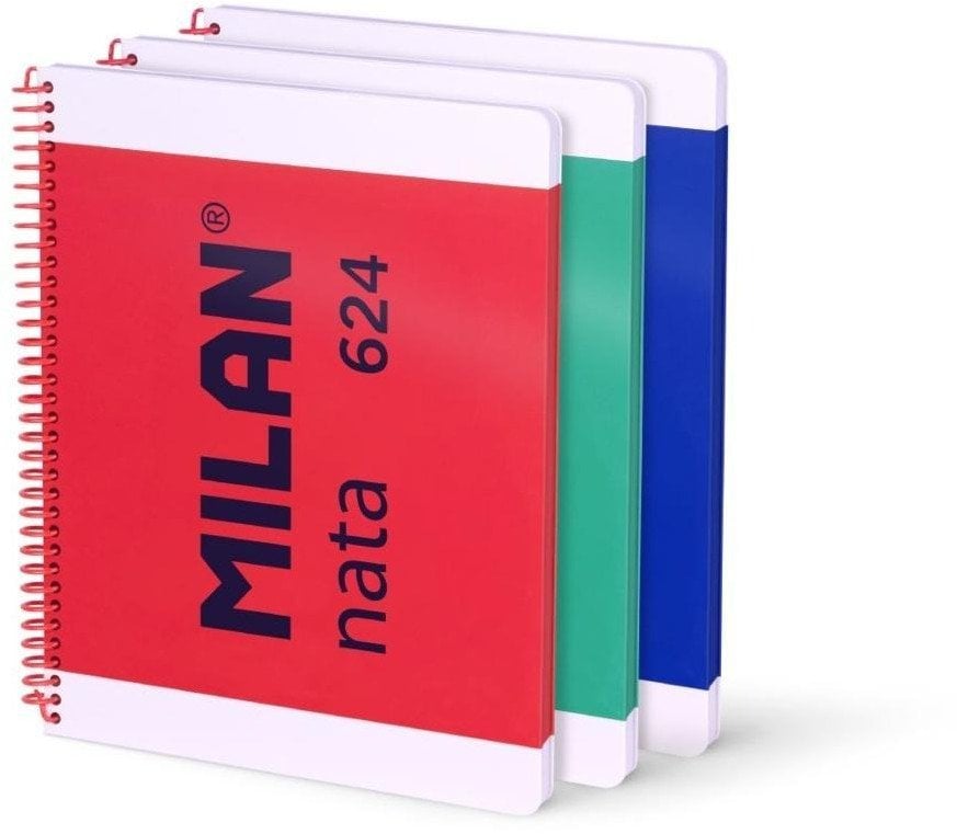 Zeszyt na spirali A4/80K kartka 1918 mix (3szt)