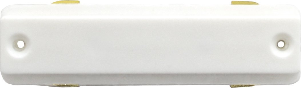 Nvox Łącznik do szyn jednofazowych prosty biały 230v