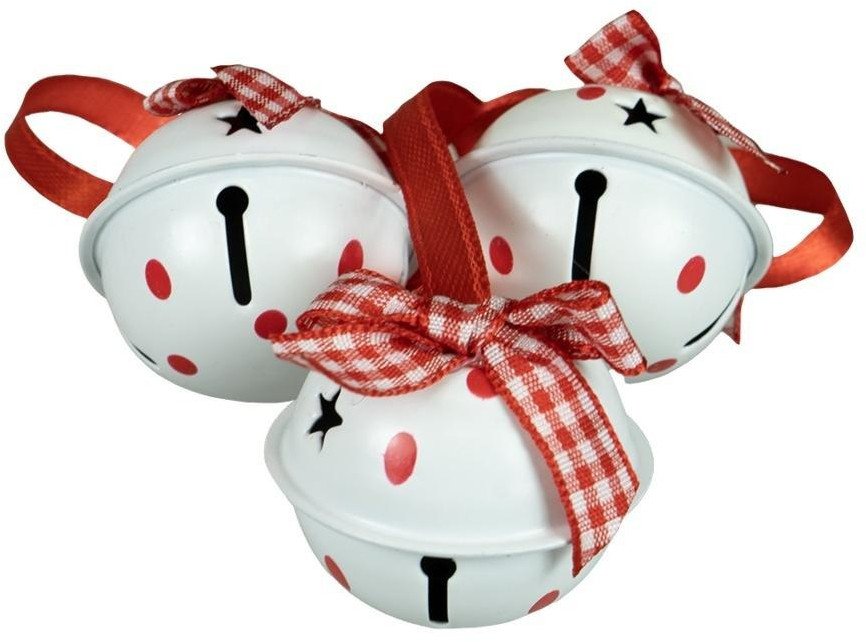 Dzwoneczki dekoracyjne białe