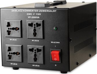 Przetwornica Volt Konwerter napięcia VP 2000 230VAC/110VAC