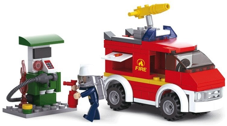 BLOCKS SLUBAN FIRE STATION 136 PCS