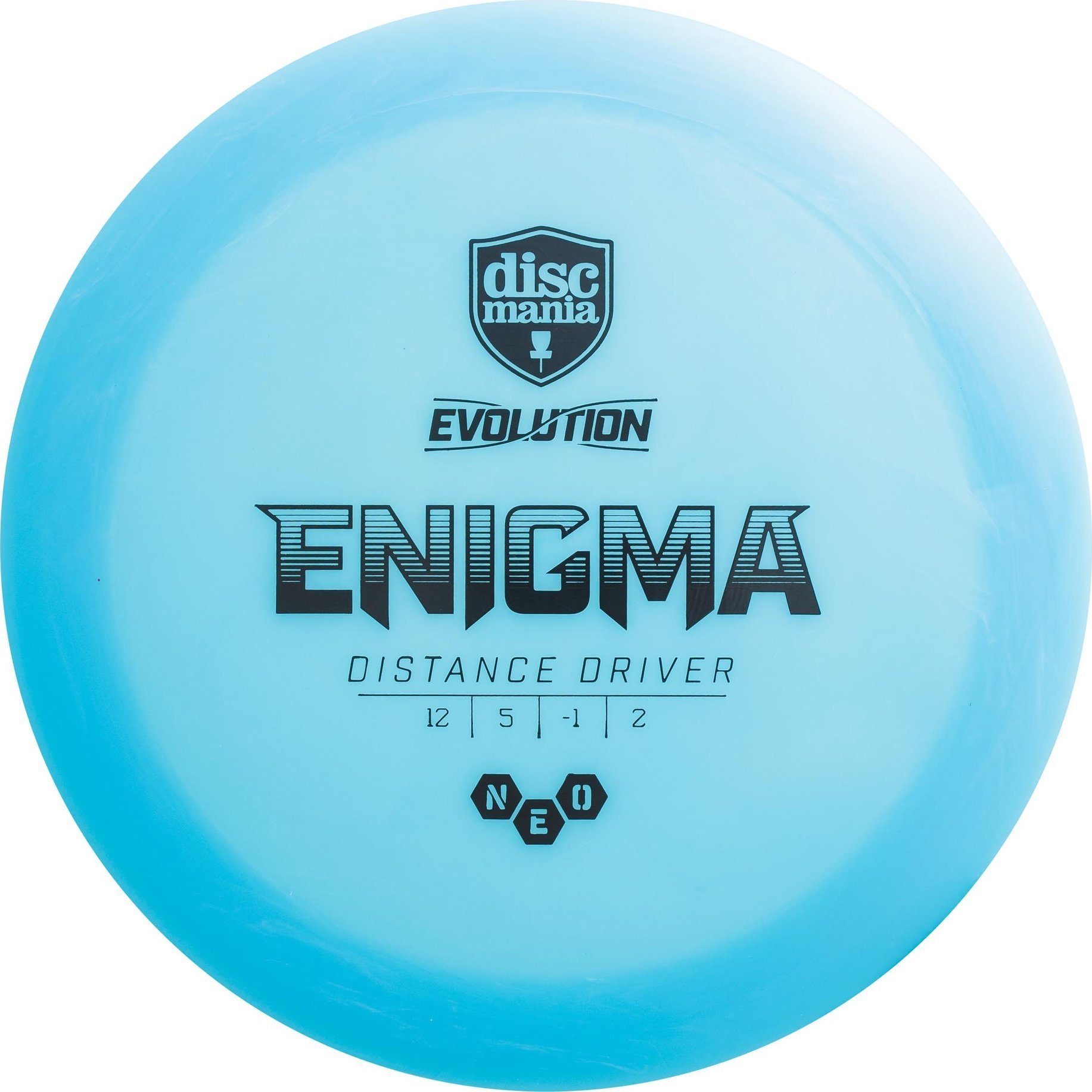 Discmania Discgolf DISCMANIA Distance Driver NEO ENIGMA Evolution Blue 12/5/-1/2