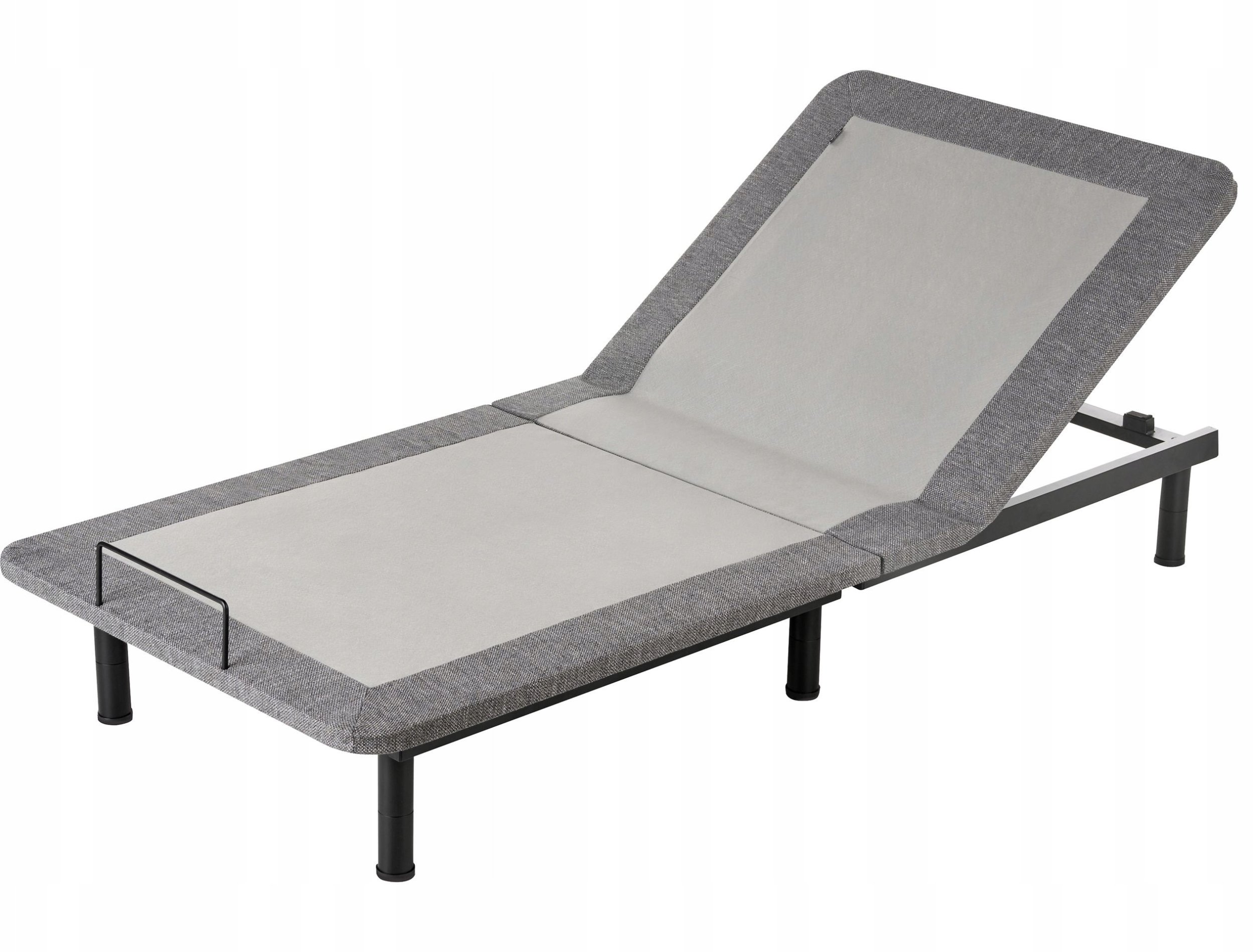 Elektryczny stelaż do łóżka BRUNOY 90 x 200 cm Szary