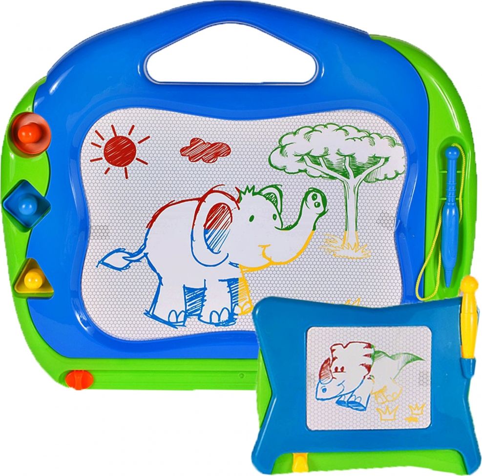 MalPlay Znikopis - Tablica magnetyczna dla dzieci 2w1