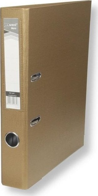 Segregator A4 z okuciem 5cm złoty