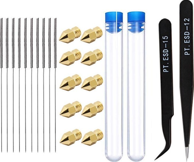 OEM Zestaw do wymiany i konserwacji dyszy MK8 - 0,4mm}