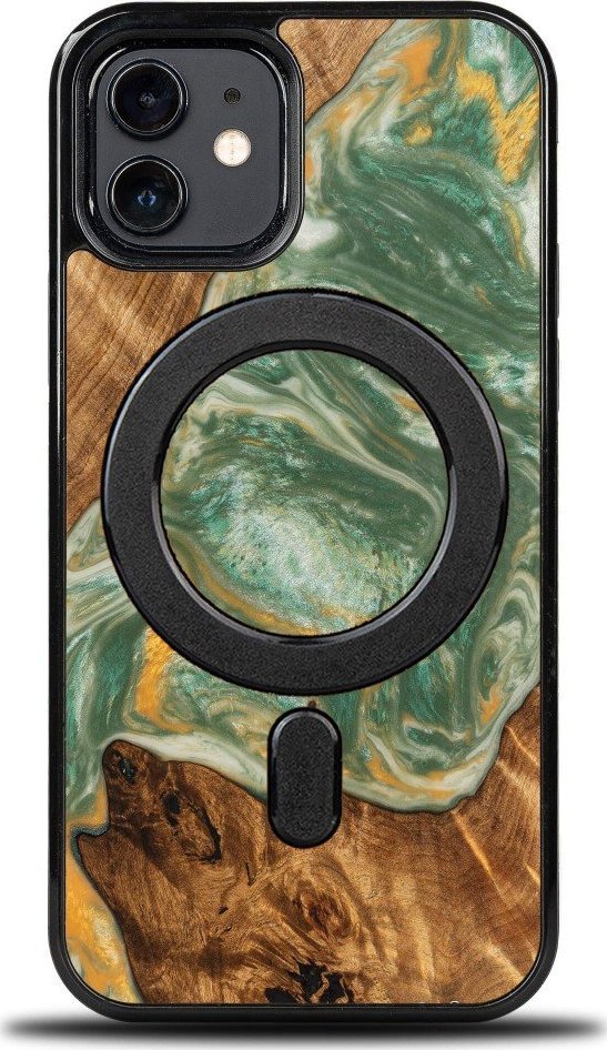 BeWood Etui Bewood Unique na iPhone 12 / 12 Pro - 4 Żywioły - Woda z MagSafe