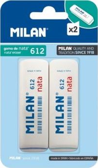 Milan Gumki Milan 612 nata 2 szt. na blistrze