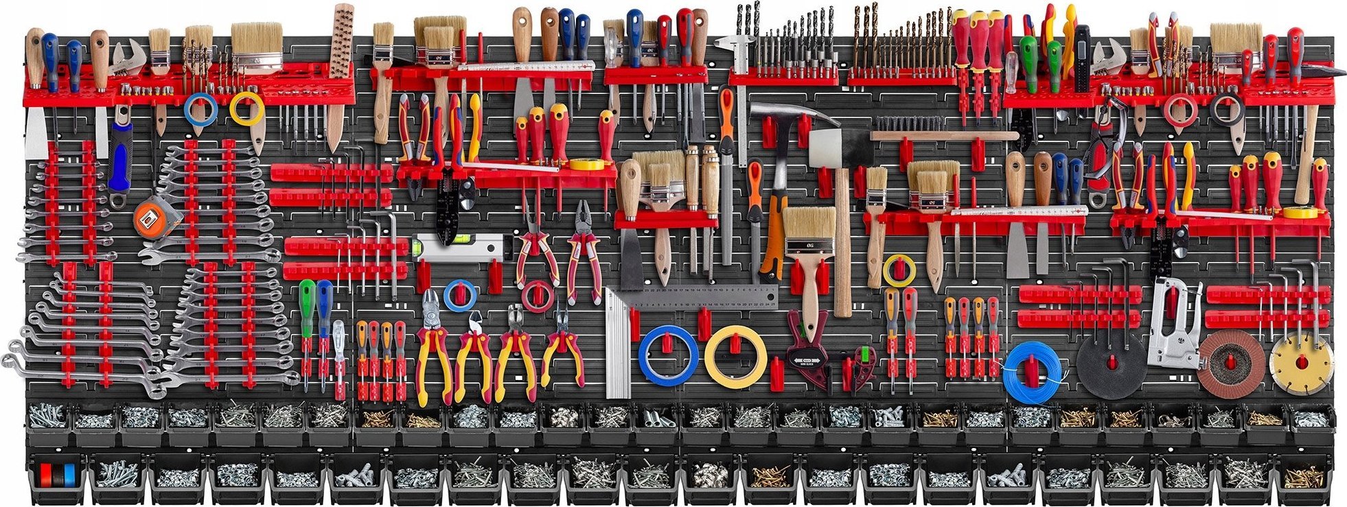 Kadax KADAX Tablica Narzędziowa Ścianka 232x78cm 140 el